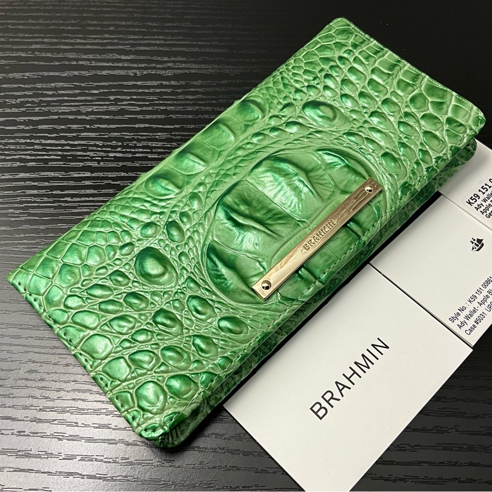 Brahmin Ady APPLE BLUSH MELBOURNE W/Partial Leather Eye NWT HTF RARE